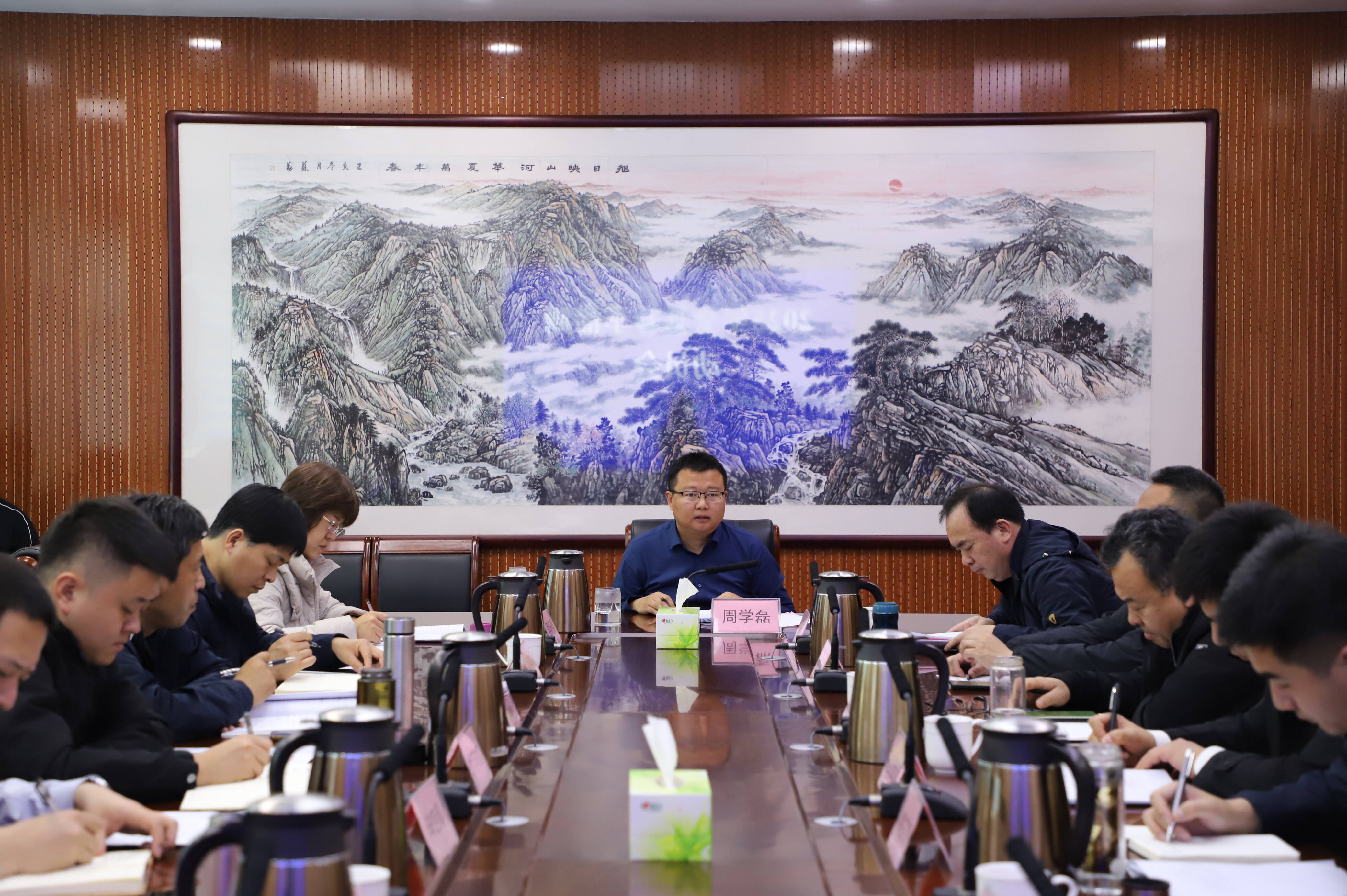 惠民組織召開春灌動員會 科學調配水資源 確保109萬畝小麥順利灌溉