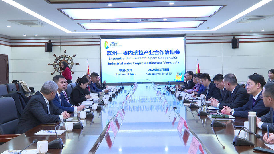 助力“濱企創世界”｜委內瑞拉代表團來濱考察洽談