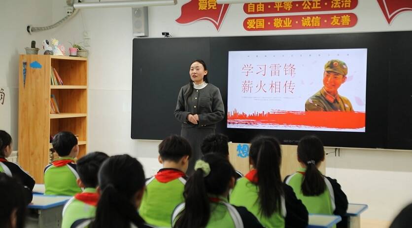 嘉祥：校内外联合开展特色活动 传承雷锋精神