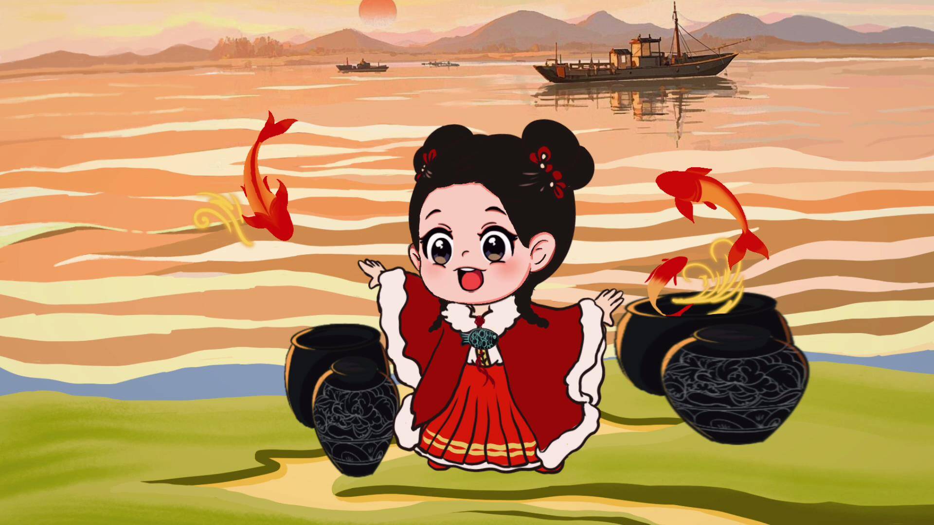 跟随黄小鲤，踏上一场黄河奇幻之旅——微短剧《回家啦，小公主》正式上线！