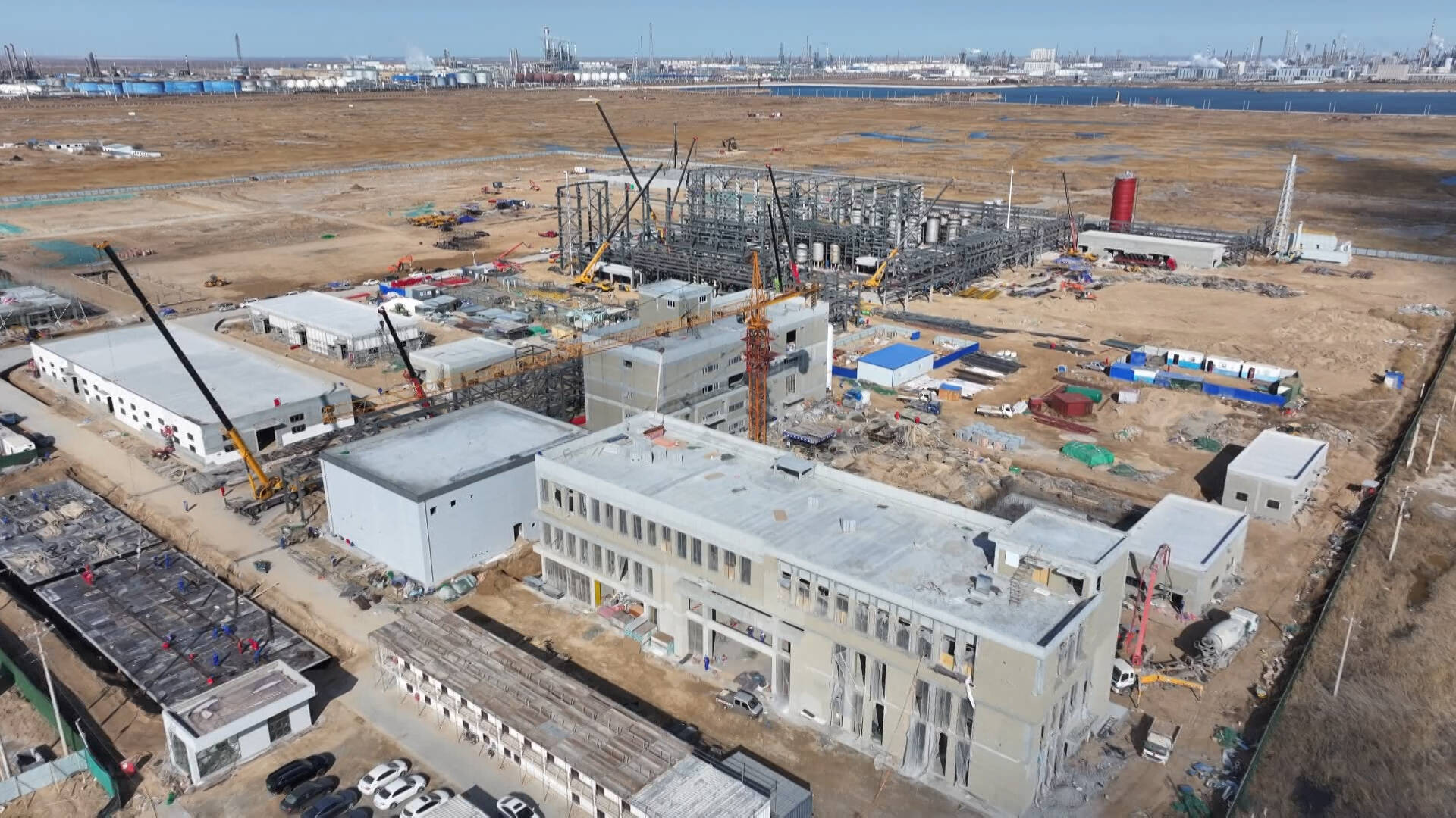 东营港经济开发区：重点项目建设“踏春”提速 全面掀起项目建设热潮
