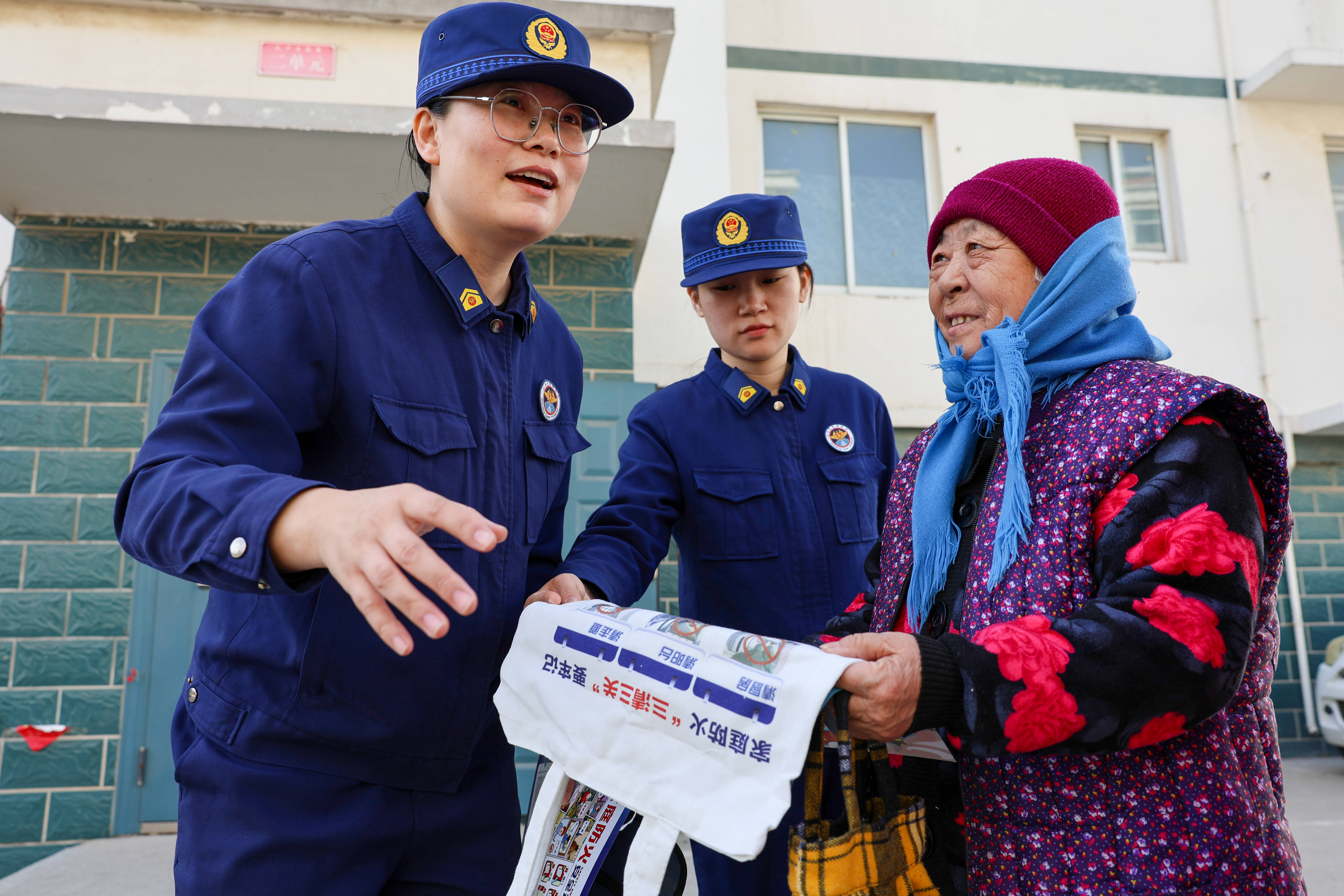 濱州沾化：春季防火進行時 消防宣傳不停歇