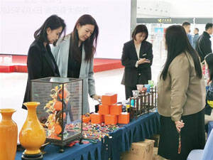 “博山优品”亮相青岛助力国产大型邮轮首航