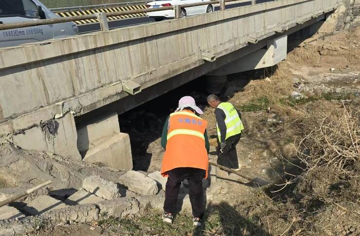 庆云公路分中心：落实隐患排查整治 严守汛期桥梁安全