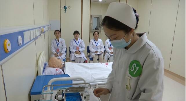 潍坊市坊子区：技能竞赛“以赛促学” 展现护理人员专业风采