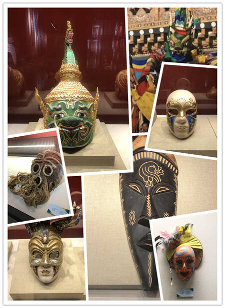 汇聚25个国家402副精美面具 世界面具文化艺术展在潍坊市博物馆开展
