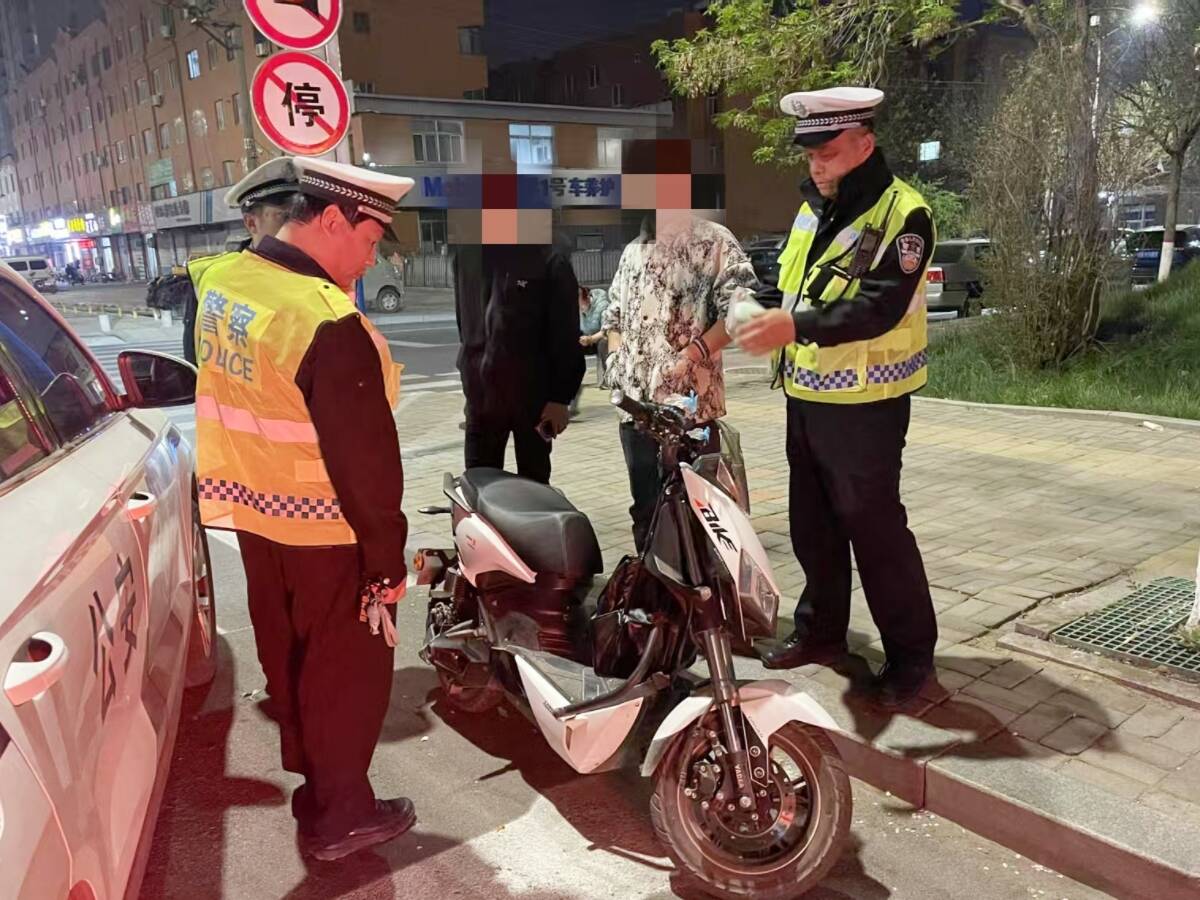 為青春“剎”車 陽信交警開展未成年人交通安全整治行動