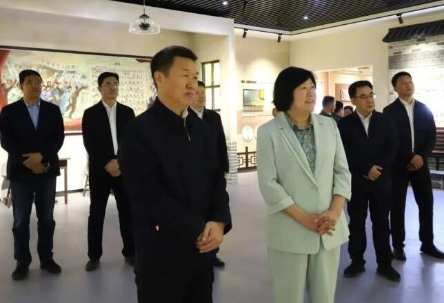 马俊昀到博兴县调研人大代表民俗文化教育基地及重点项目建设情况