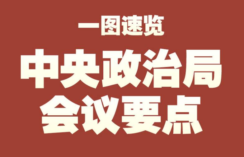學習新語｜一圖速覽中央政治局會議要點