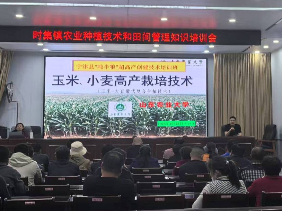 宁津县时集镇：新型职业农民培训这样干！
