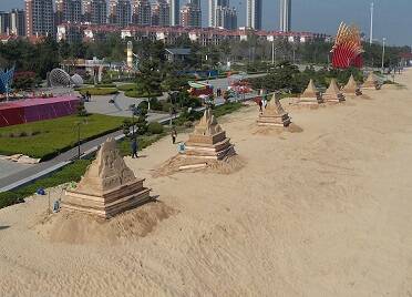 “五一”假期来威海南海新区看动漫沙雕