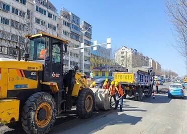 烟台：市政道路首轮热沥青集中养护完工
