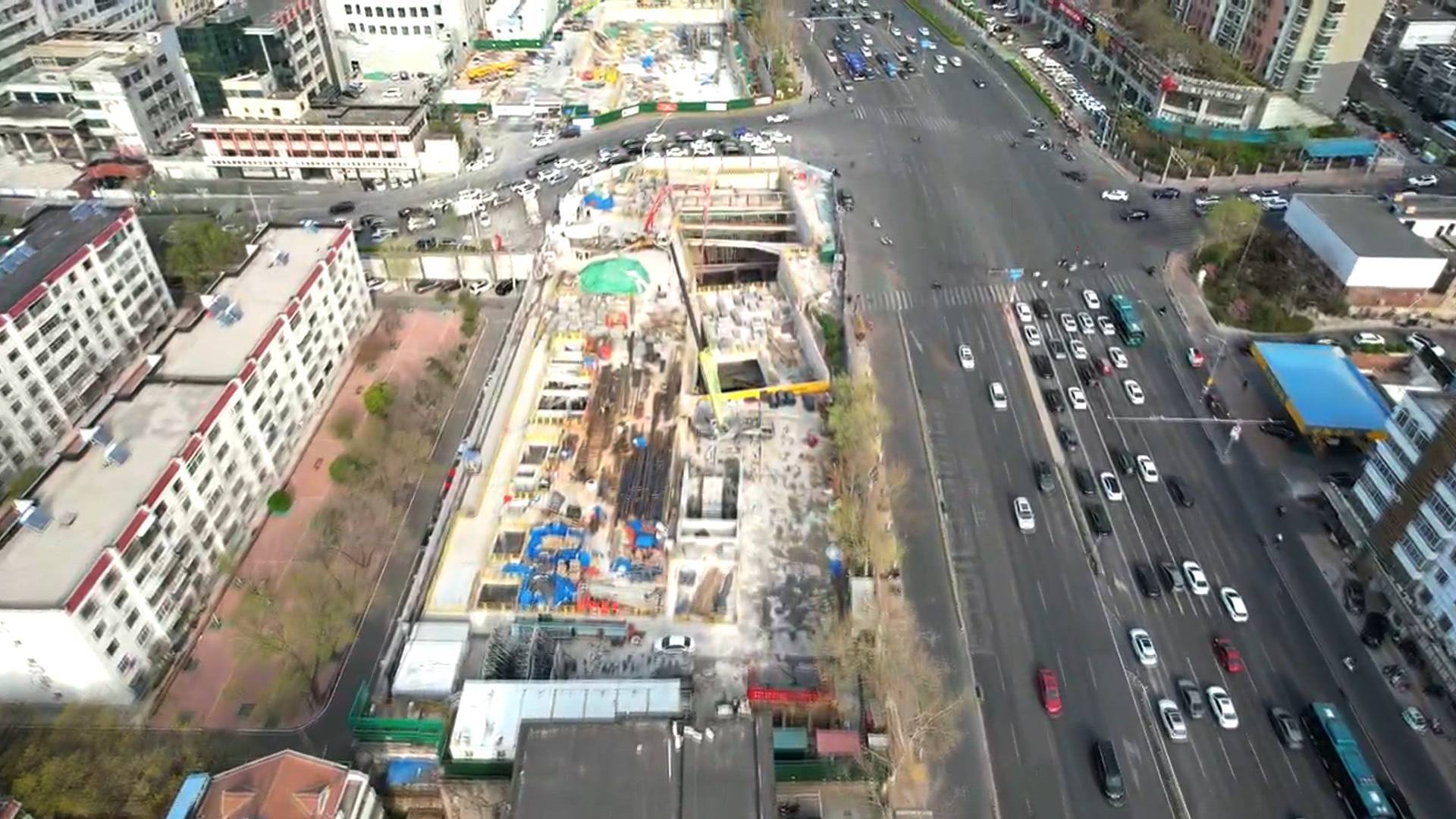 济南地铁4号线：4600余名工人在岗 确保今年年底顺利通车