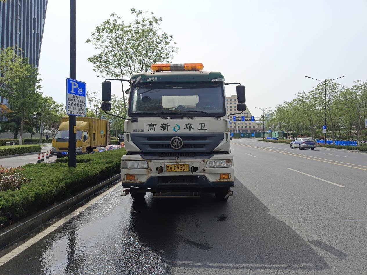 街巷美颜进行时：济南高新区交出节日洁净答卷