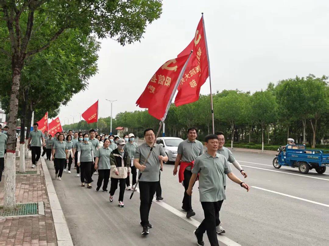5·12国际护士节｜阳信：7公里健步走 走出“健康新姿态”
