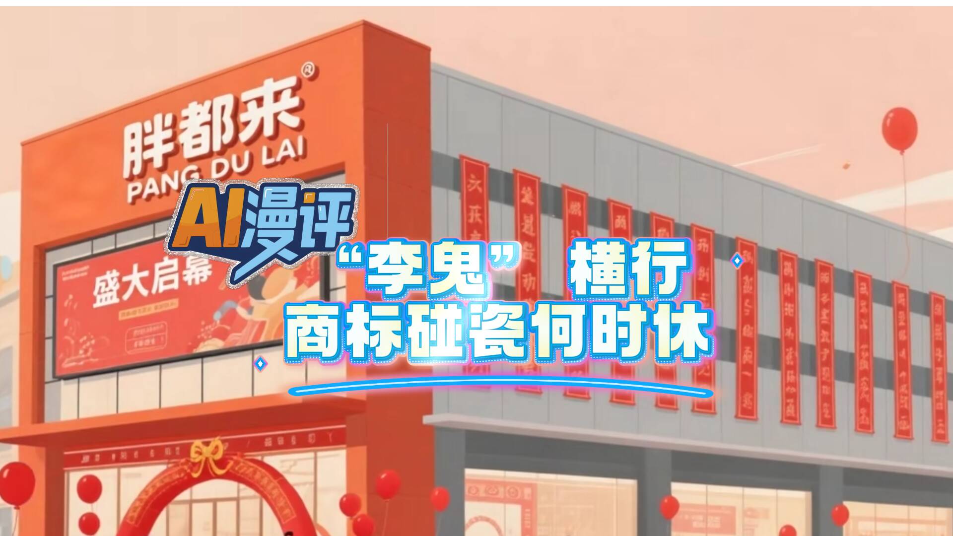 AI漫評丨“李鬼” 橫行，商標碰瓷何時休
