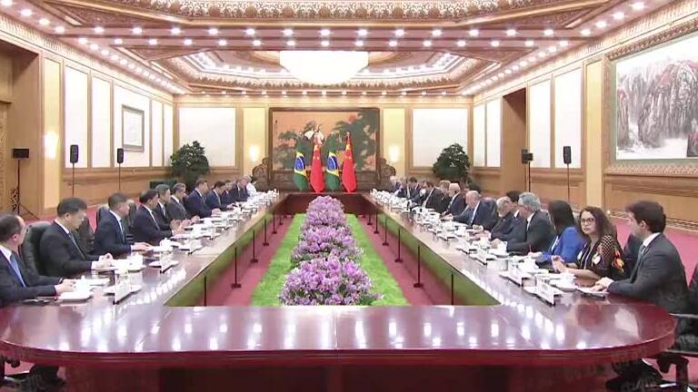視頻丨習近平同巴西總統會談：團結就是力量