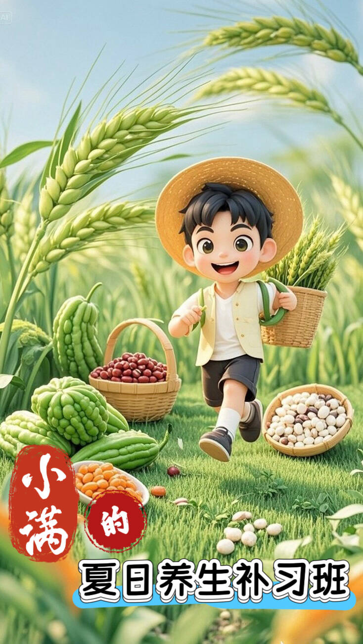 小满的夏日养生补习班