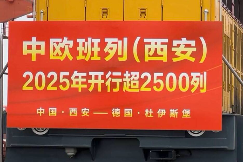 中欧班列（西安）今年以来开行超2500列，多条铁海联运线路连接山东