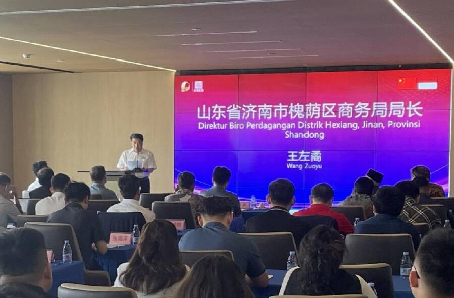 2025年山東國際友好城市合作與發展大會暨印尼楠榜省·山東省招商交流會在濟南槐蔭舉行