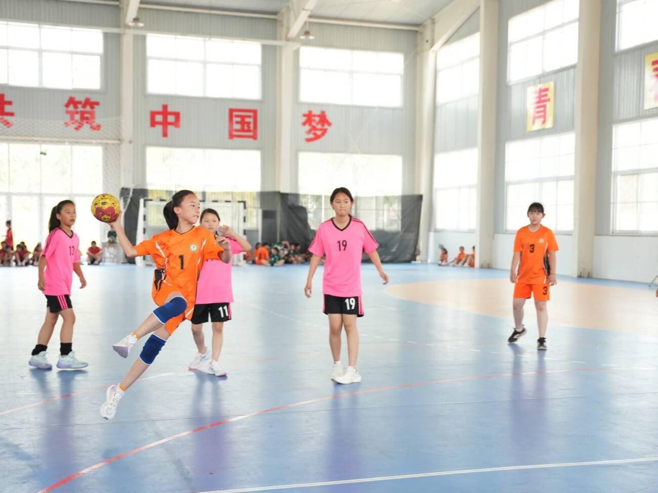 濱州市青少年手球比賽在陽信縣舉辦