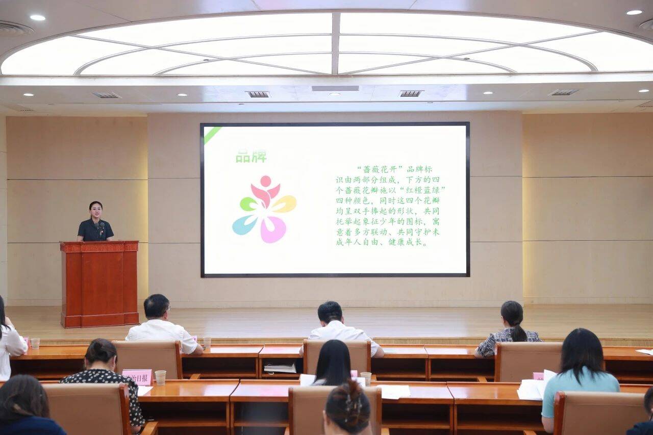 無棣縣法院在全省法院少年審判品牌發布會上做經驗交流分享