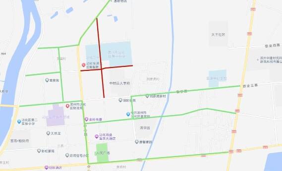 2025年高考期間沾化區(qū)交通管控管制的通告