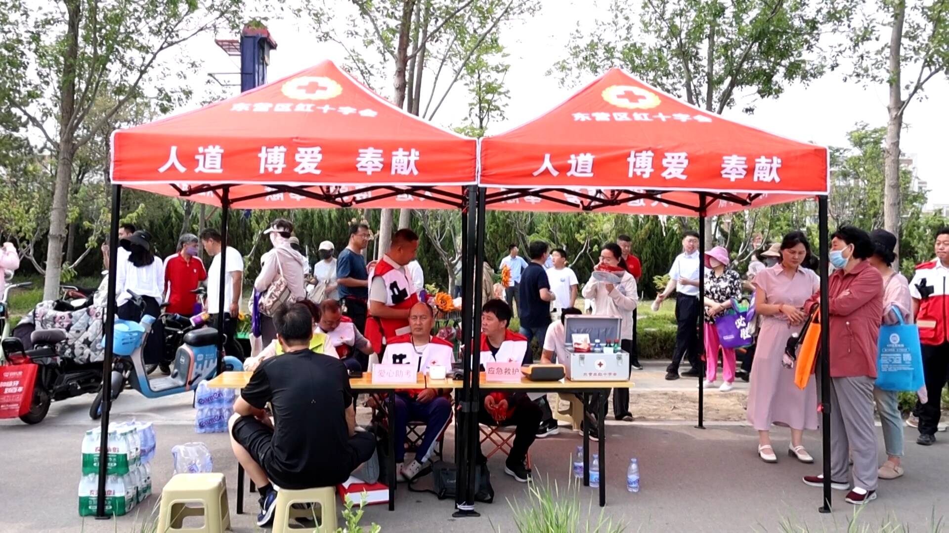 东营市东营区：爱心护航高考 红十字会“救”在身边