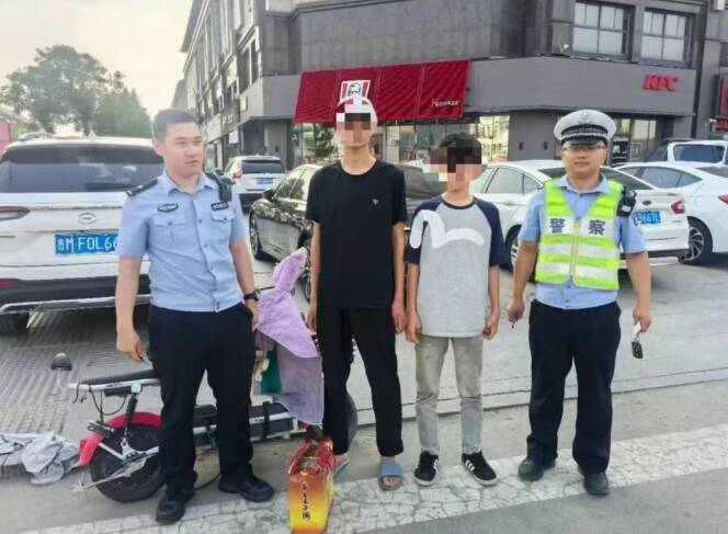 無棣：看似普通的巡邏檢查 竟?fàn)砍鲆粯侗I竊案