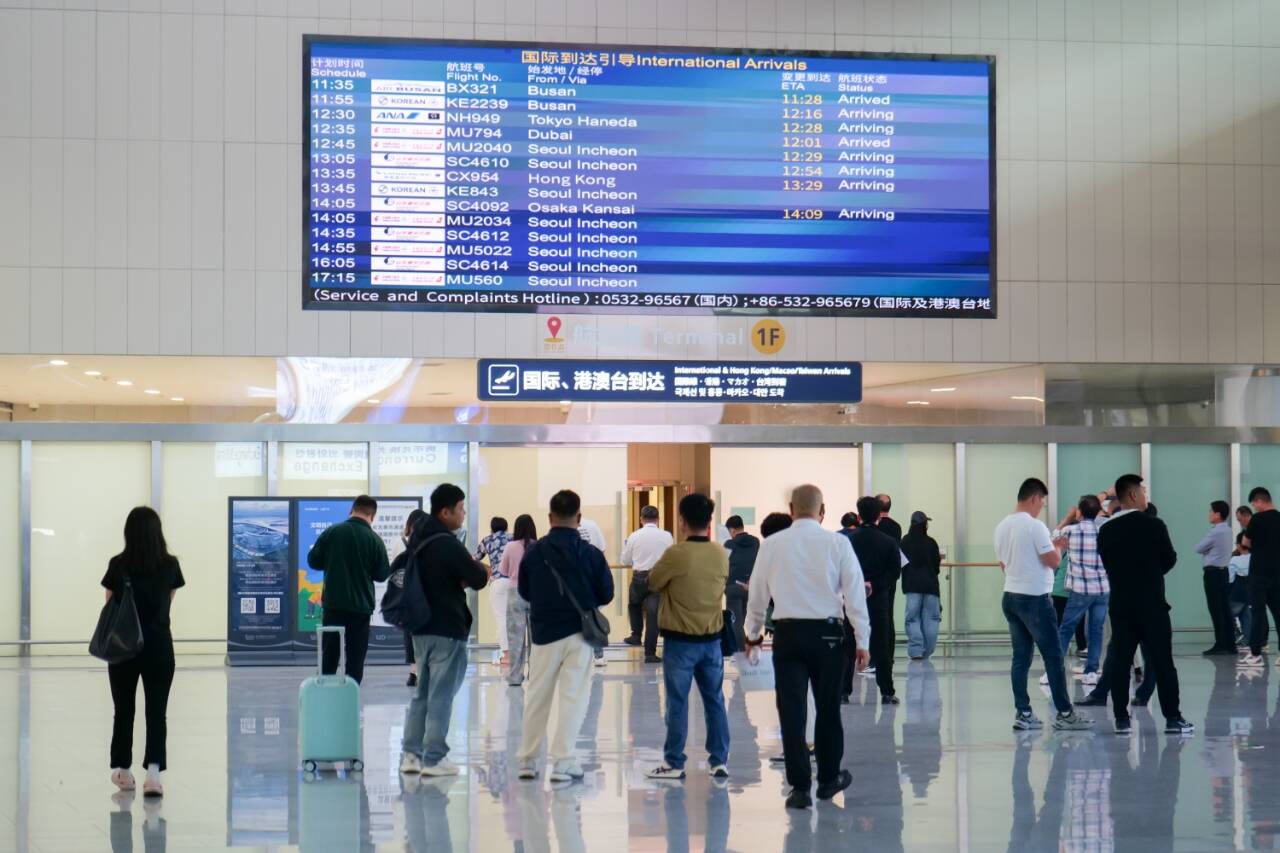 突破！青岛机场日韩旅客量超百万人次