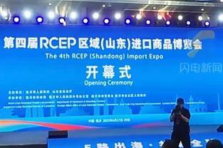 第四届RCEP区域（山东）进口商品博览会在临沂开幕