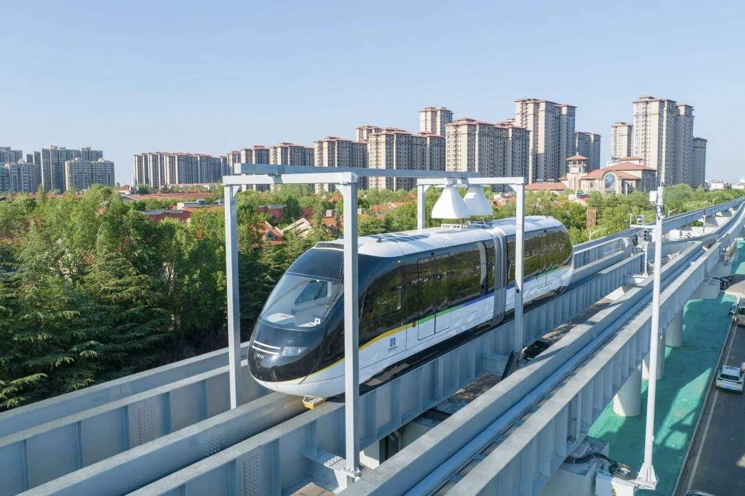 最新！濟南高新東區云巴開始全線綜合聯調