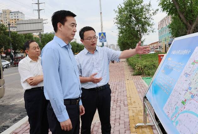 李春田调研城市防汛备汛工作