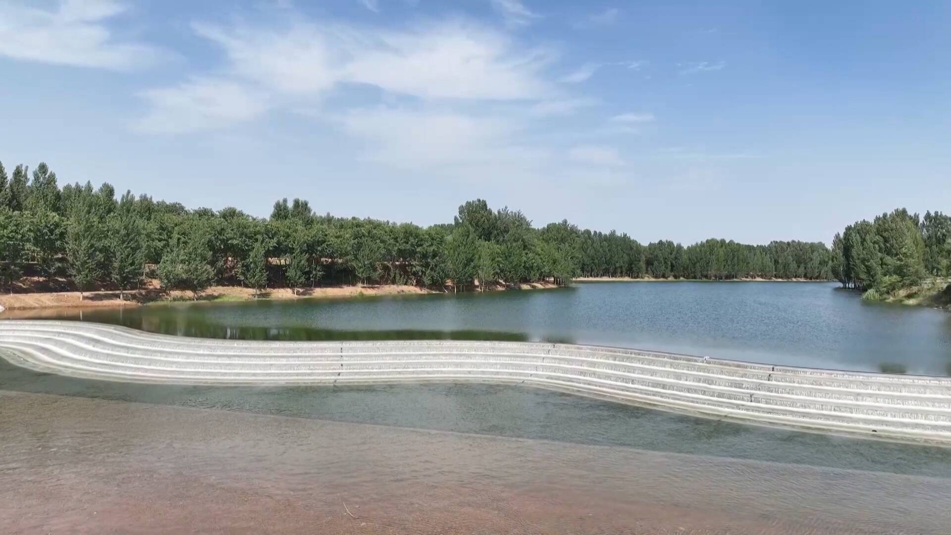 滕州水系治理绘新卷 水美家园入画来