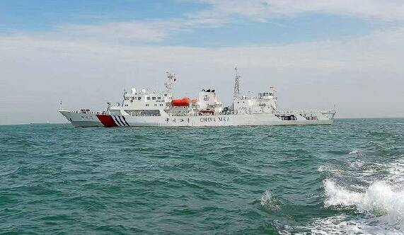 “海巡11”轮“做客”滨州港