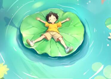 閃電海報｜小暑：盛夏暑氣升 靜觀而自得