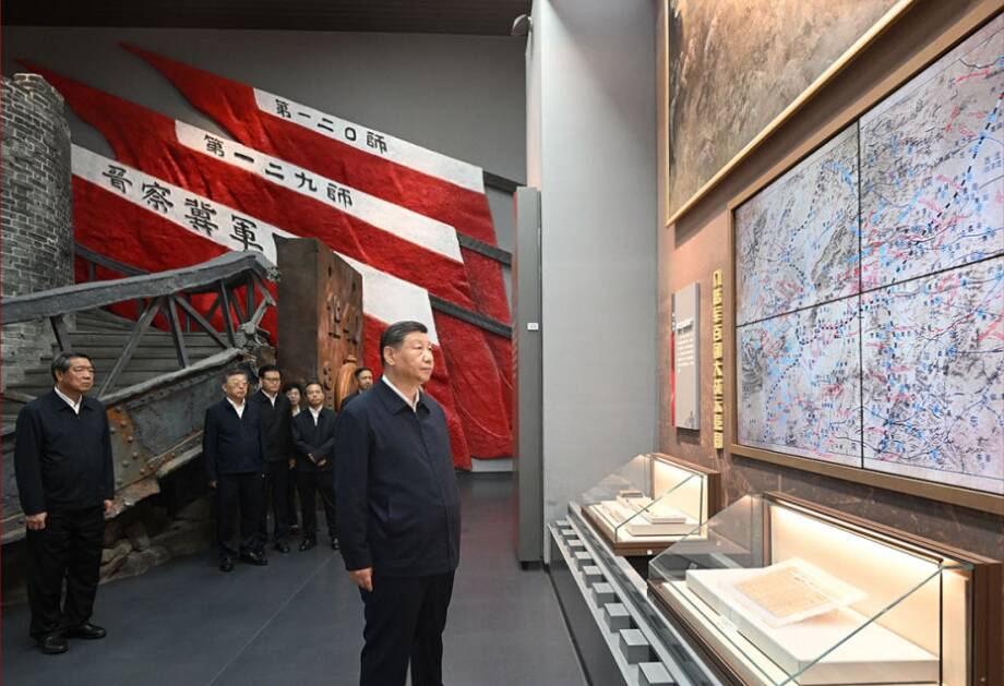 第一觀察｜“七七”這一天，總書記來到百團大戰紀念館