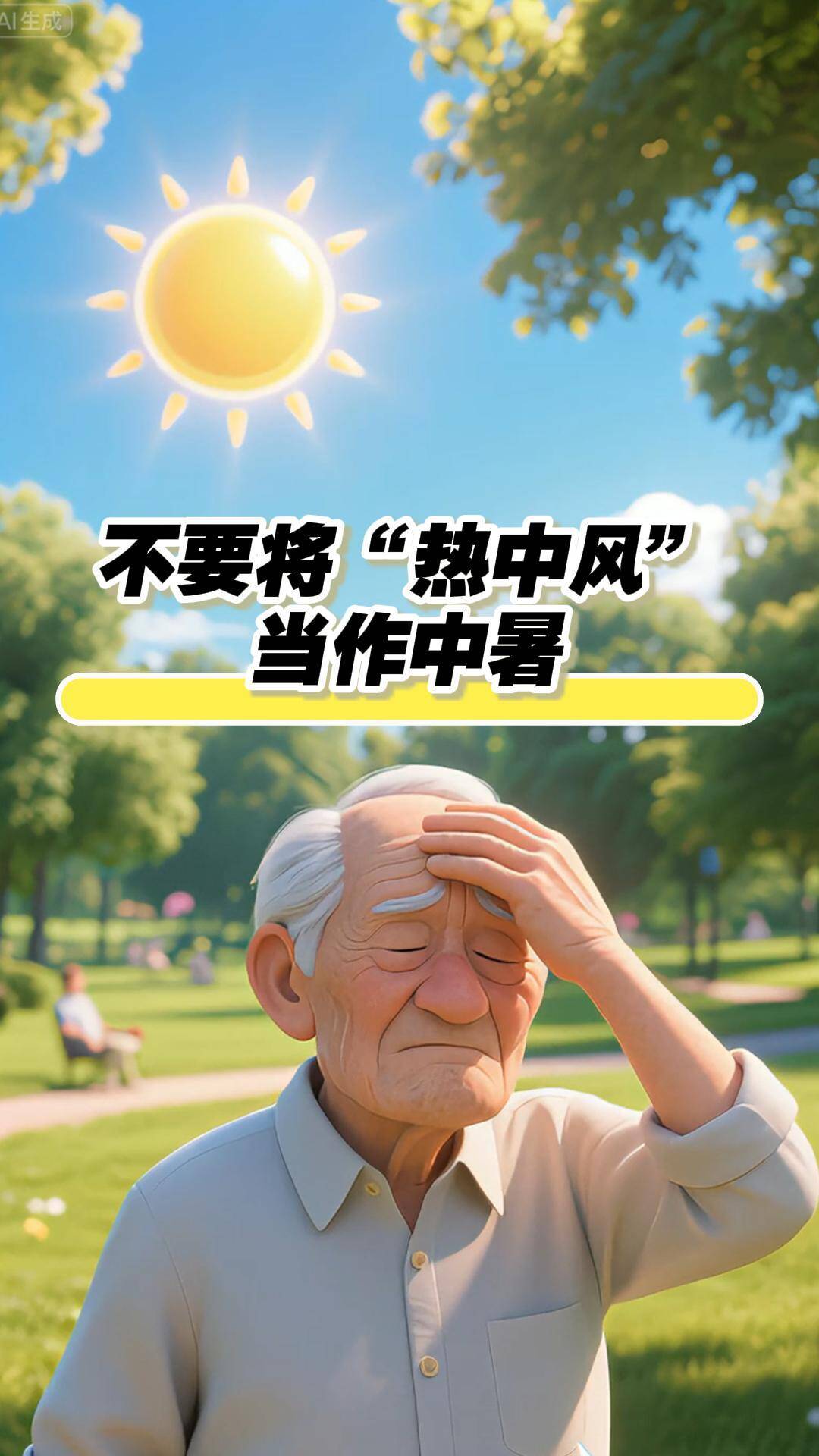 大太阳底下头晕乏力,精神不振
