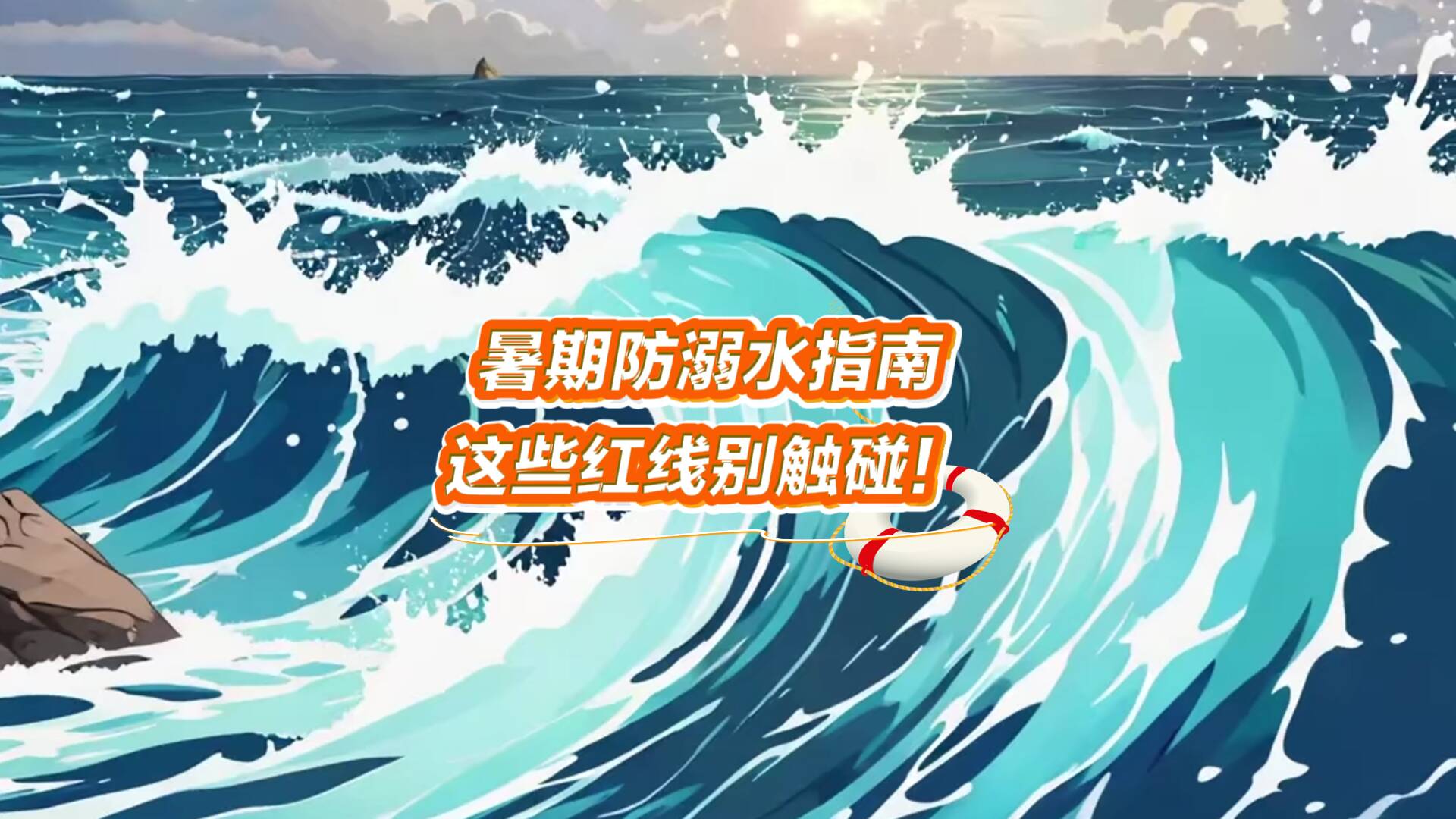 暑期防溺水指南｜這些紅線別觸碰！