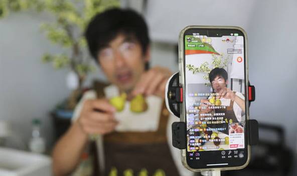 直播带货助农增收