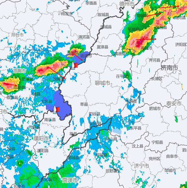 闪电气象吧｜短时强降水、局部10级以上大风！聊城发布雷雨大风黄色预警