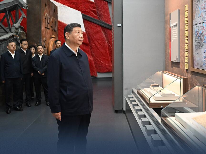 習語｜“把偉大抗戰精神一代代傳下去”