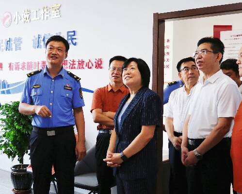 馬俊昀調(diào)研城市管理工作
