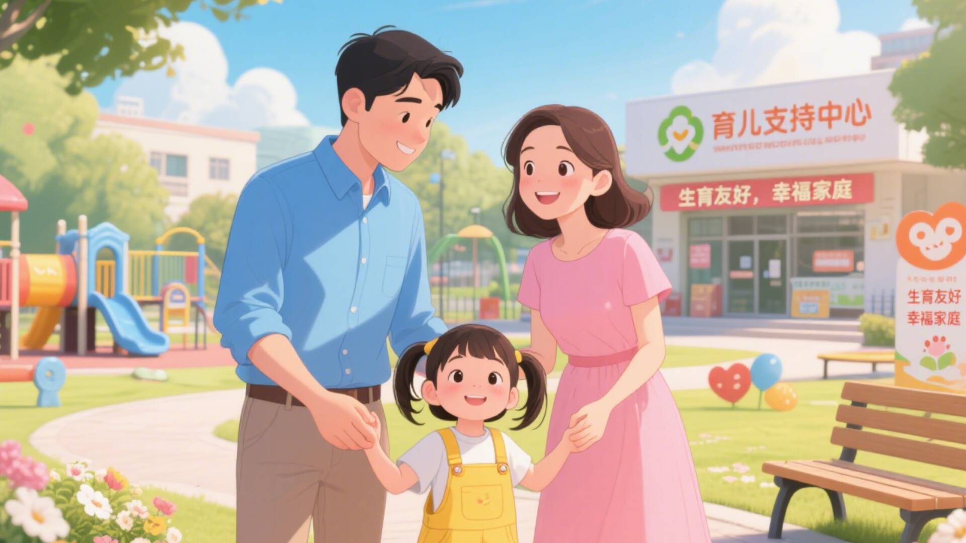 AI漫評丨從“母嬰室”到“育嬰室” 一字之差折射育兒觀念之變
