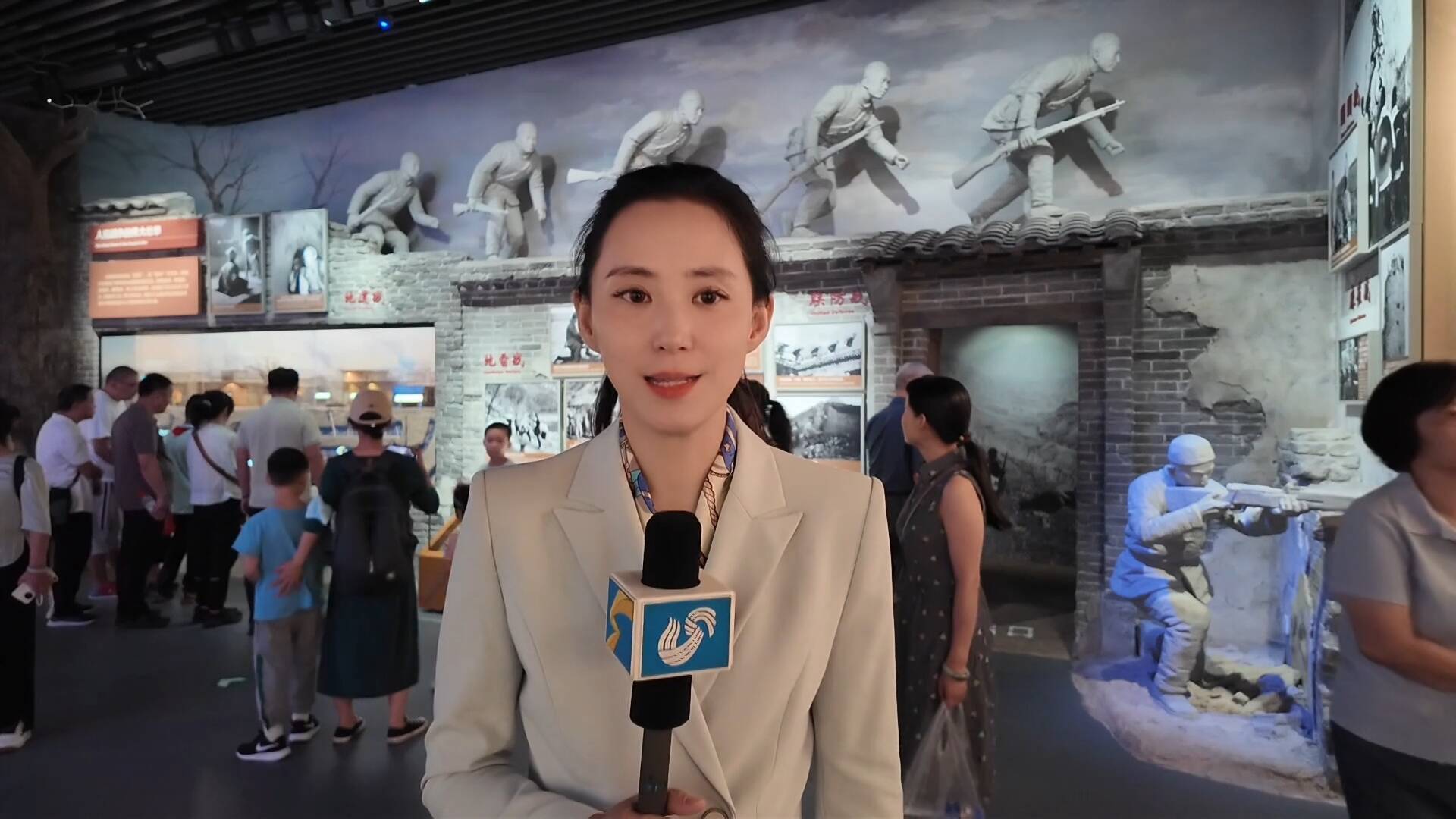 閃電新聞記者探訪中國人民抗日戰爭紀念館 追尋齊魯大地的抗戰記憶