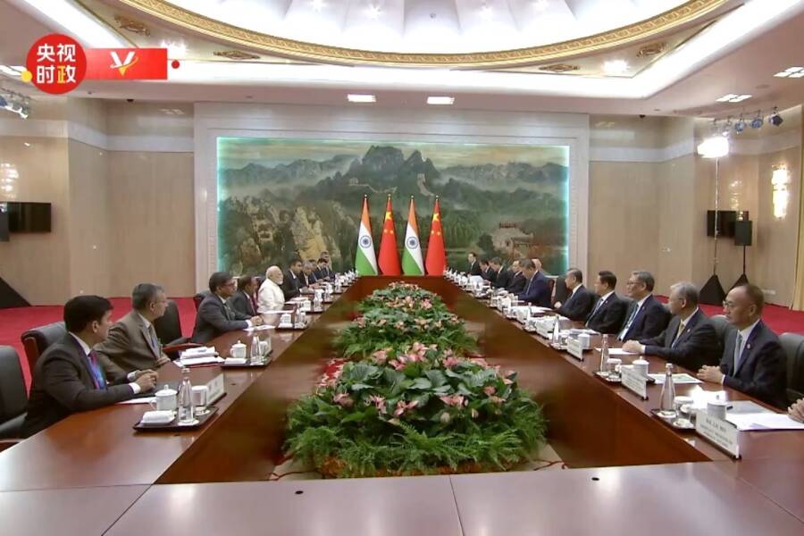 視頻丨習近平：做睦鄰友好的朋友 相互成就的伙伴 是中印雙方的正確選擇