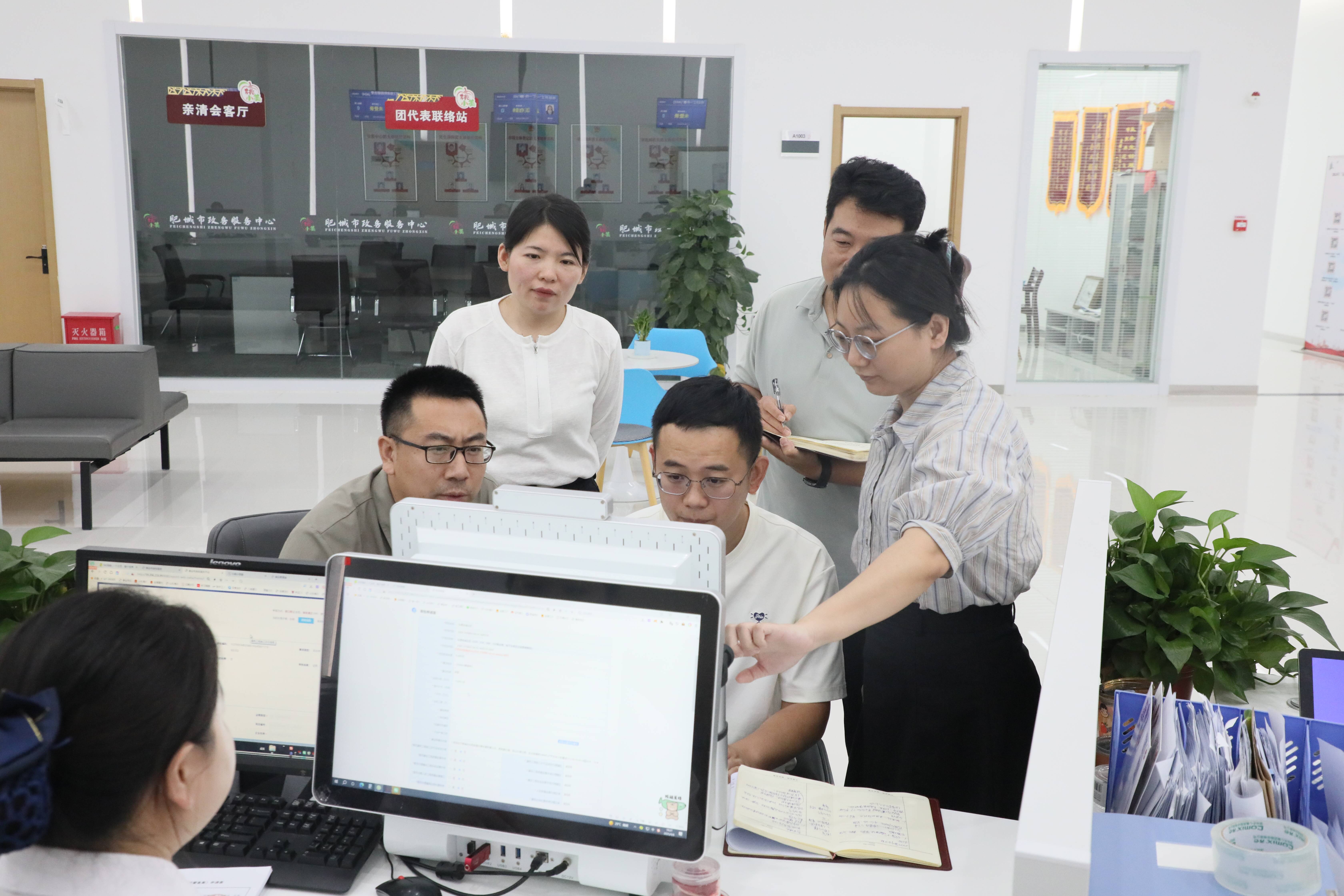 肥城：领导干部化身办事群众“走流程” 实现审批提速发展提效