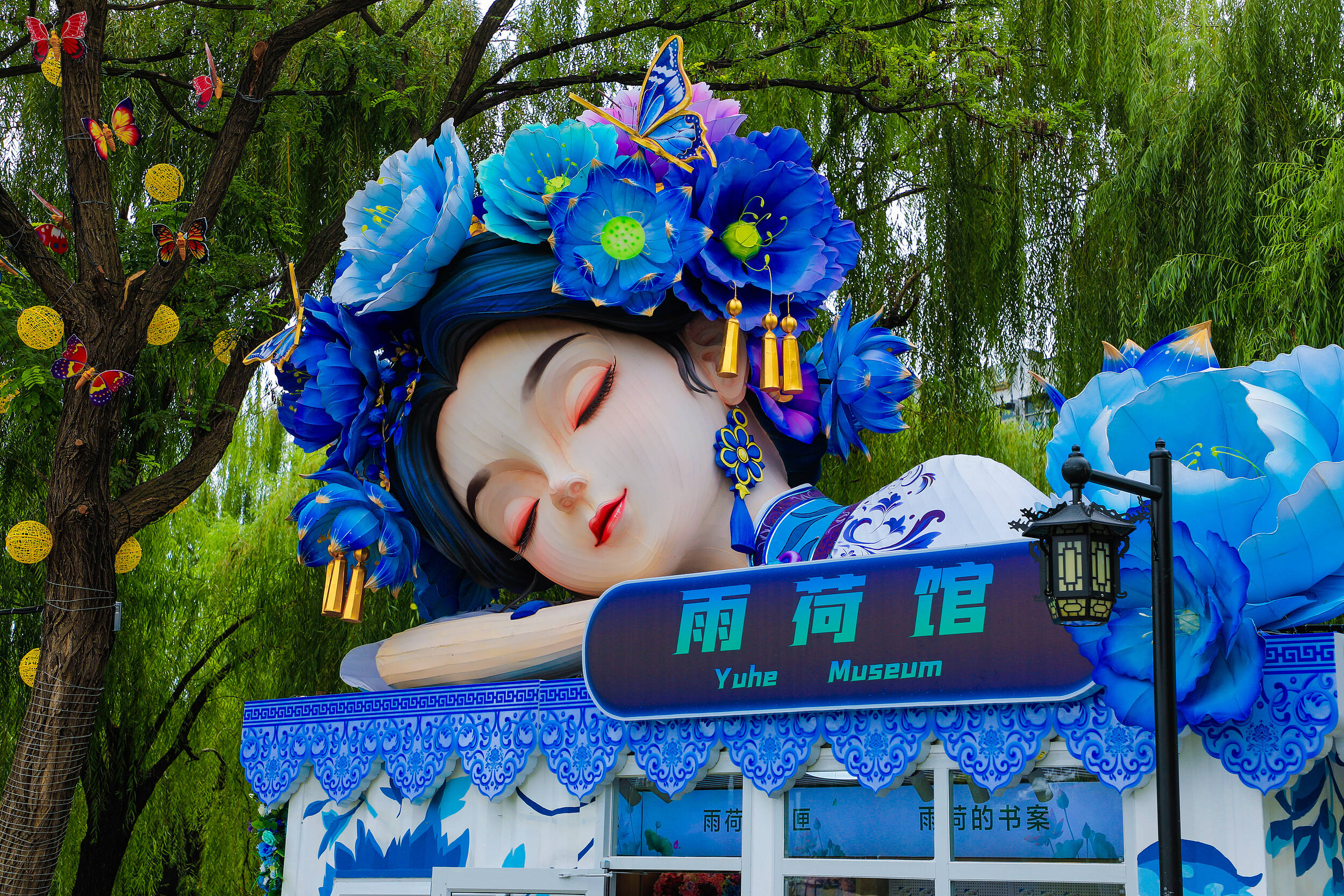 大明湖“夏雨荷”景观成为济南文化新地标