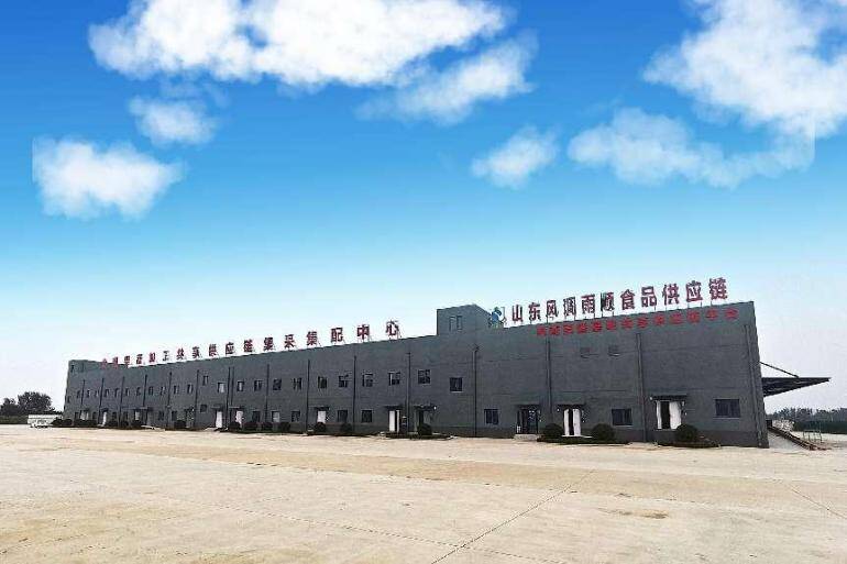 坚守岗位抢建民生“菜篮子” 兰陵县公益农产品批发市场二期建设施工忙