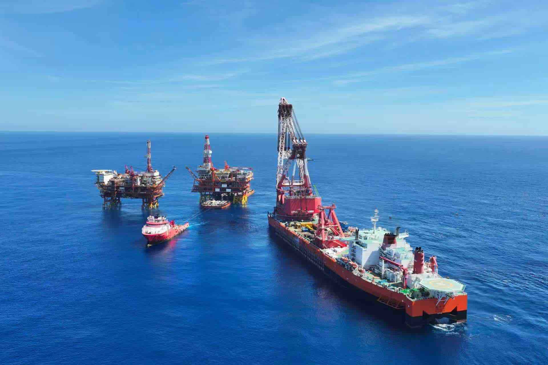 青岛造！万吨级油气生产设施成功“安家”